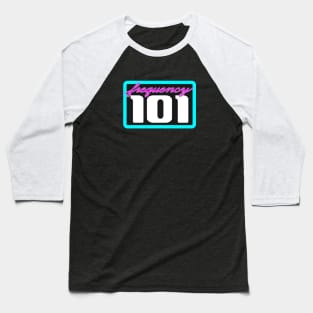 Frequency 101 Neon Logo Baseball T-Shirt